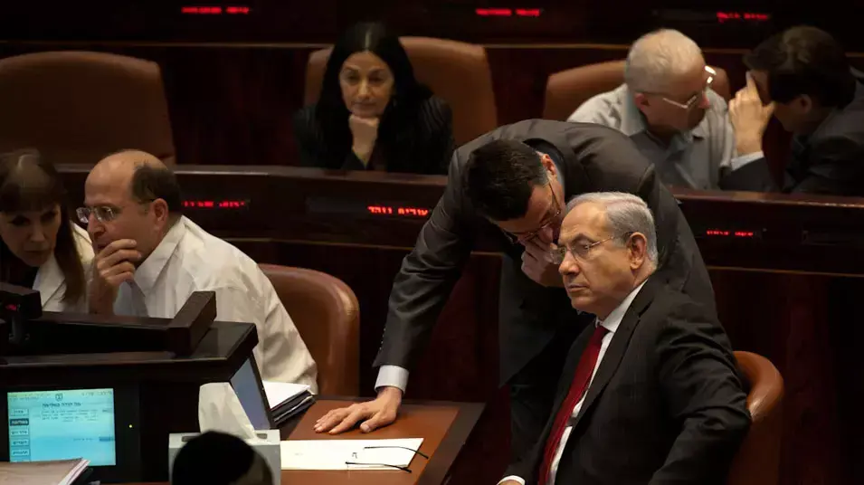 ראש הממשלה בנימין נתניהו בכנסת, מאי 2012