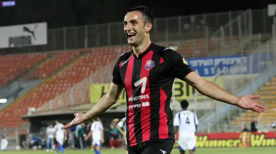 ולדימיר גלושצ'ביץ' שחקן הפועל חיפה