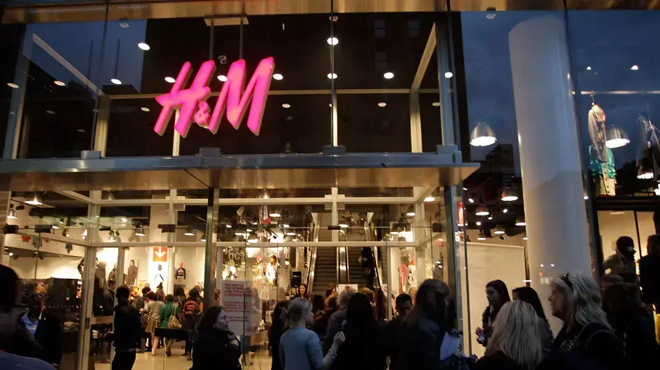 חנות H&M בניו יורק, 23 אוקטובר 2010