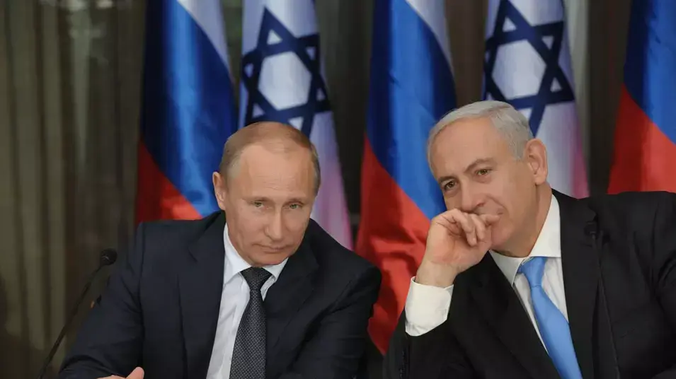 ראש הממשלה בנימין נתניהו עם נשיא רוסיה ולדימיר פוטין בבית רה"מ בירושלים, יוני 2012