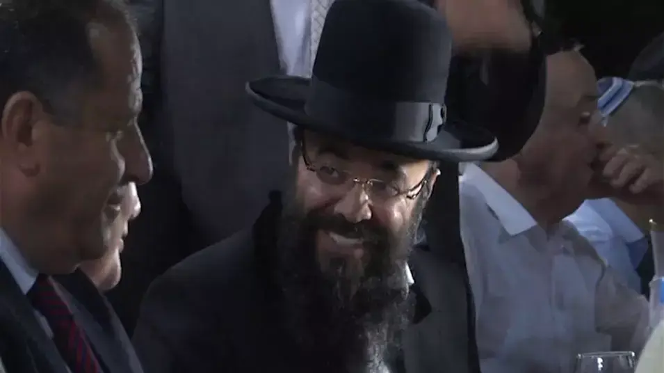 הרב שלום איפרגן רנטגן הילולה בנימין נתניהו אנשי עסקים אירוע ידוענים מגלי והבה נתיבות
