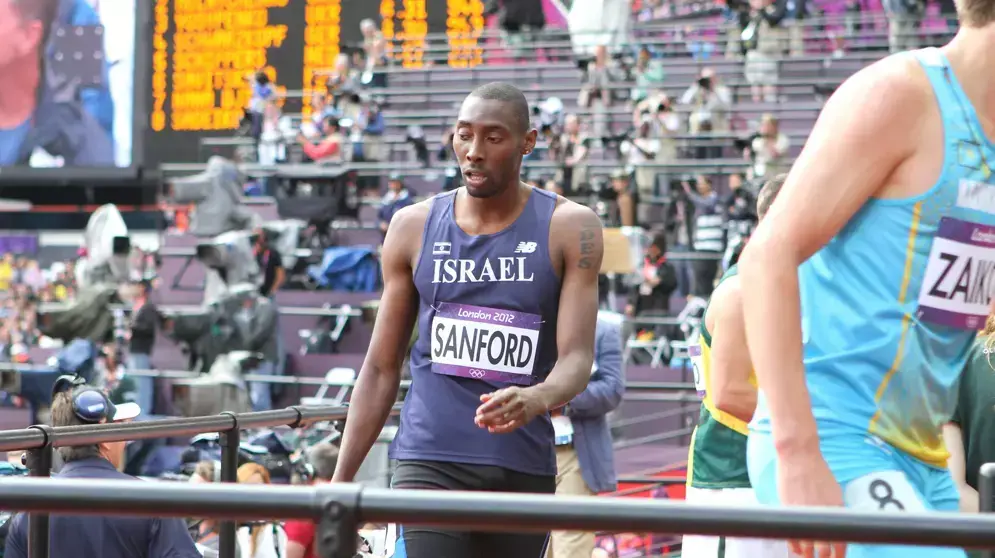 האצן הישראלי דונלד סנפורד