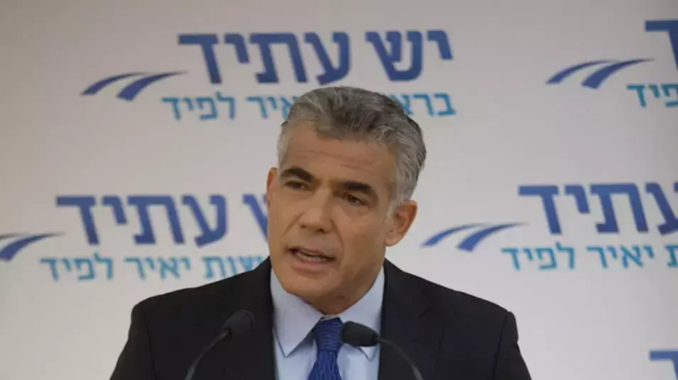 יאיר לפיד בבית סוקולב , אוגוסט 2012