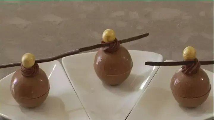כיפות מוס שוקולד