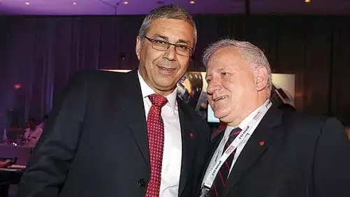יאיר סרוסי, ציון קינן, ועידת ישראל לשוק ההון 2012