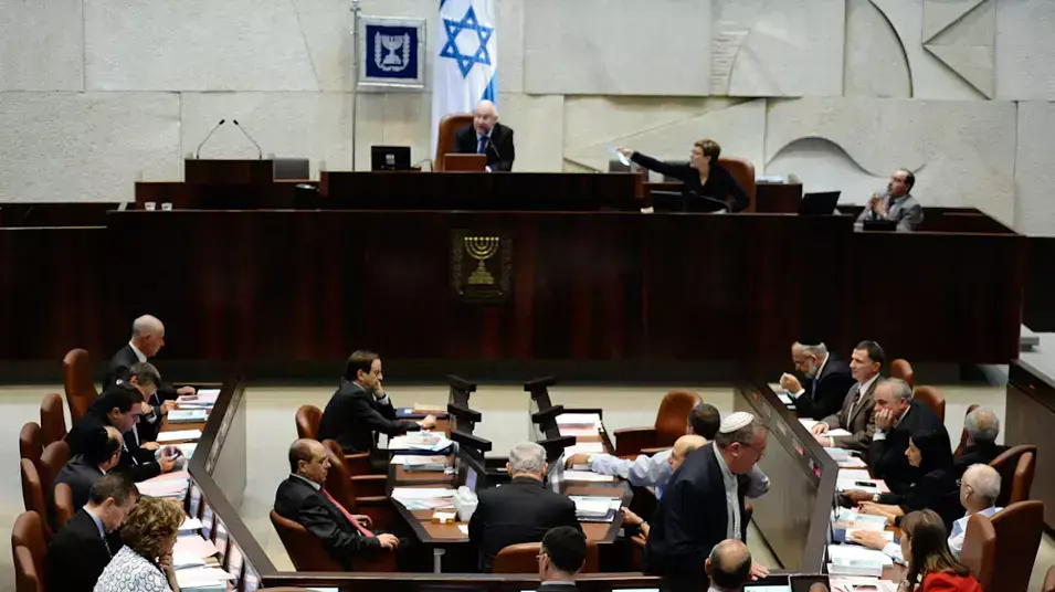 מליאת הכנסת הצביעה בקריאה ראשונה על פיזור הכנסת