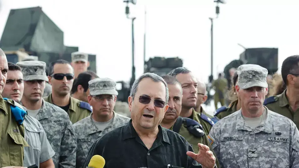 ביקור שר הביטחון אהוד ברק ברגיל AC בהר איתן, אוקטובר 2012