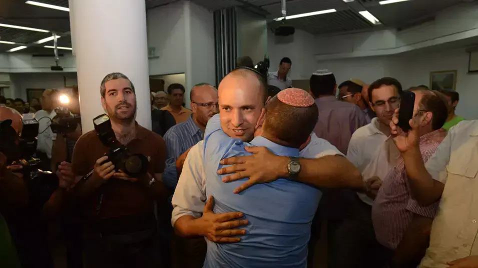 נפתלי בנט נבחר ליושב ראש מפלגת הבית היהודי, נובמבר 2012