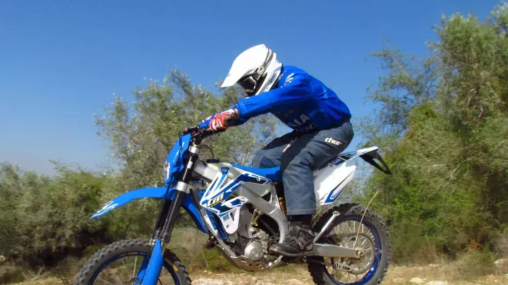 מבחן אופנוע שטח TM רייסינג 250