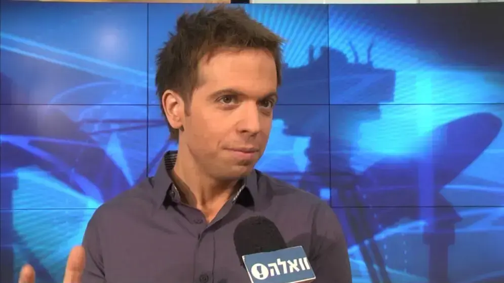 על הסט של "מה נסגר?" עם רועי בר נתן