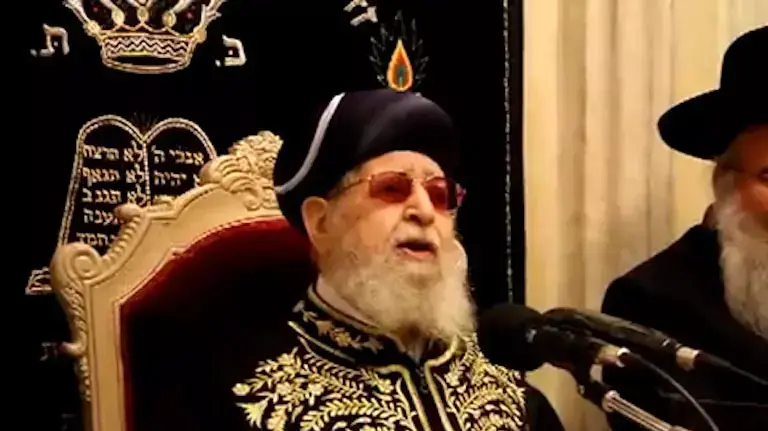 הרב עובדיה תקף בשיעורו השבועי את הבית היהודי