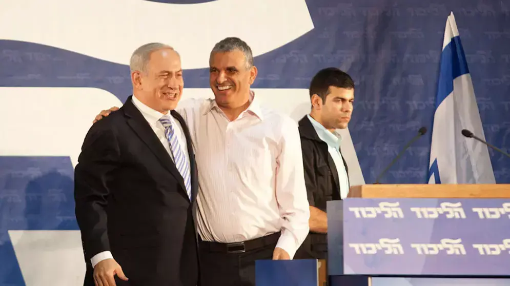 ראש הממשלה, בנימין נתניהו, נואם בועידת הליכוד, גני התערוכה, ת"א ,אוקטובר 2012