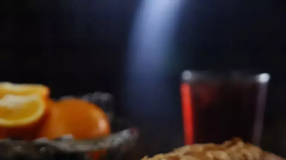 עוגת תפוזים של לחם יין