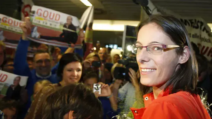 האלופה האולימפית בקפיצה לגובה הבלגית טיה הלבאוט