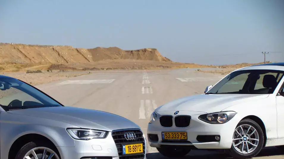 מבחן השוואתי ב.מ.וו סדרה 1 מול אודי A3