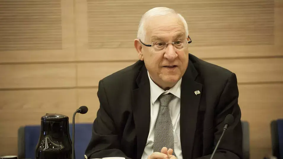 רובי ריבלין בוועידת חוץ וביטחון, אפריל 2013