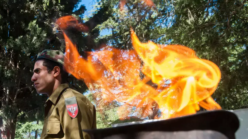 טקס הזיכרון בהר הרצל, אפריל 2013