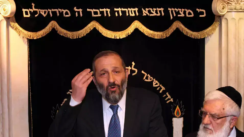 אריה דרעי מונה לראשות תנועת ש"ס