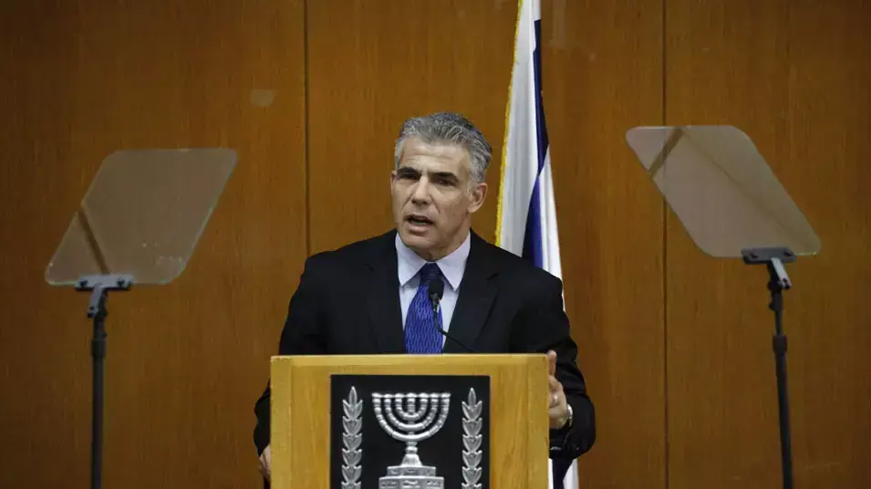 שר האוצר יאיר לפיד במסע"ת, מאי 2013
