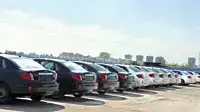 מגרש של יבואנית רכב