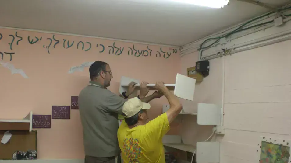 שיפוץ מועדונית הדס