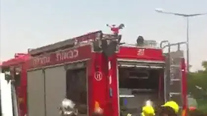 אסון באילת: צעיר נפצע קשה מפיצוץ בלון גז