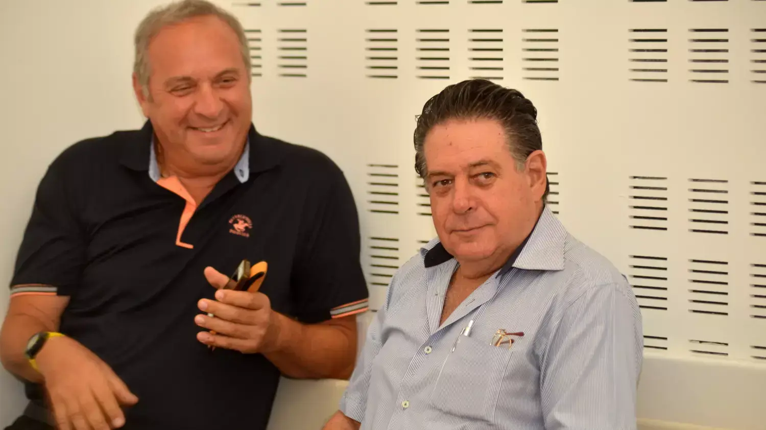שאול אייזנברג עם צביקה שרף
