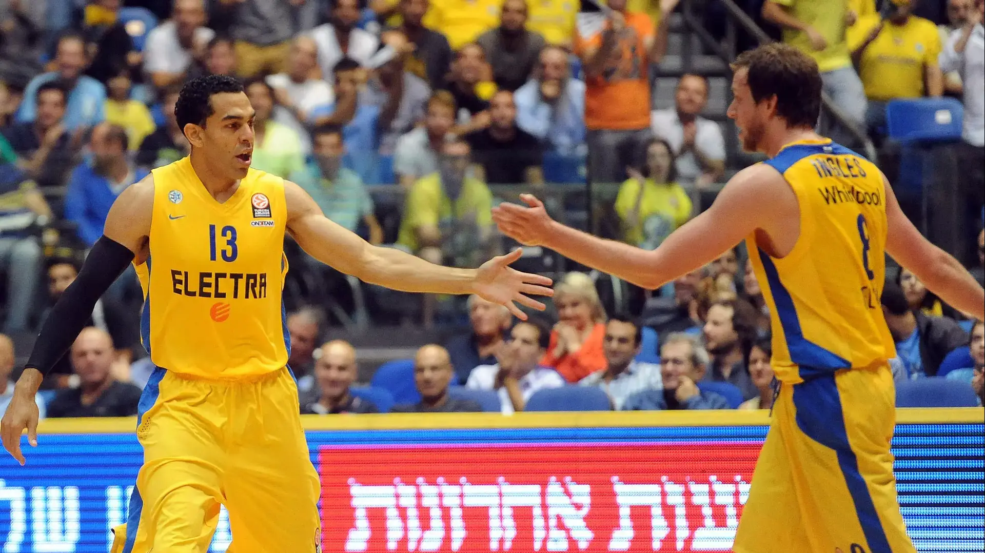 ג'ו אינגלס דיוויד בלו שחקני מכבי תל אביב