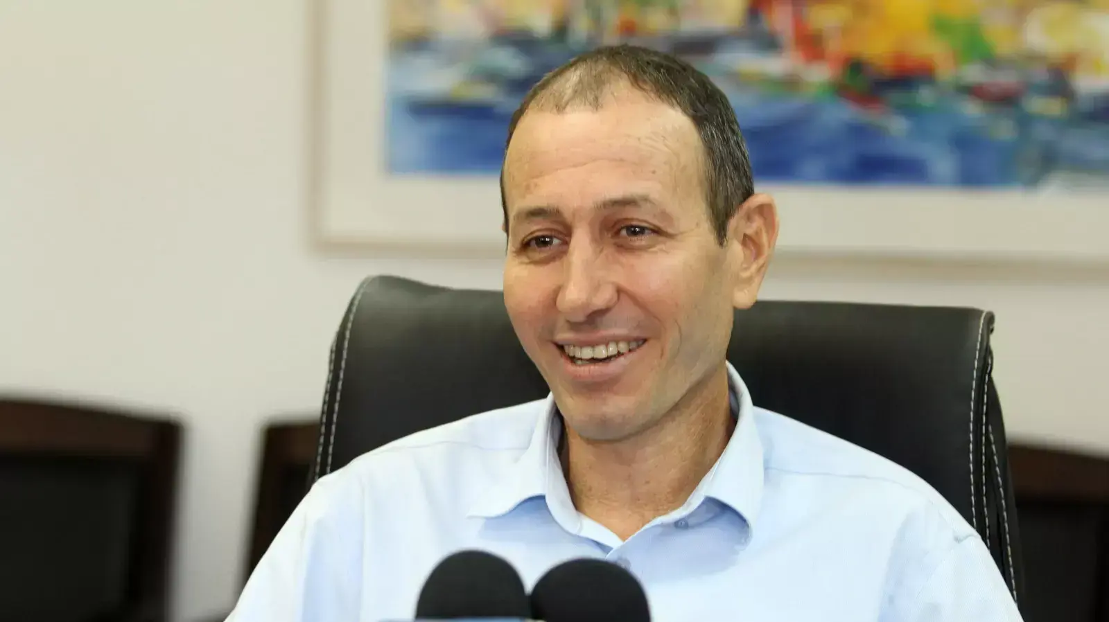 ראש העיר עכו שמעון לנקרי