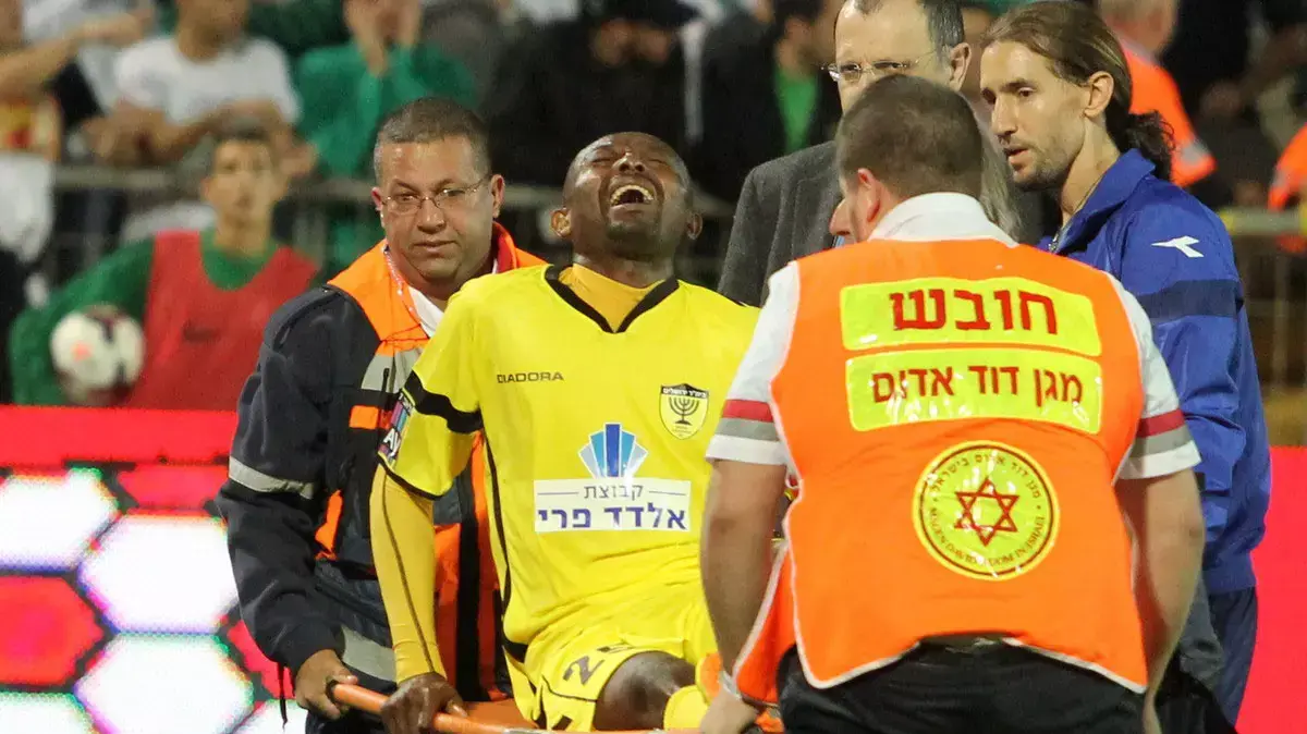 אייס קרים בית"ר ירושלים נפצע