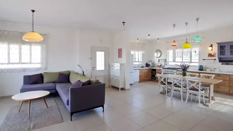 בית בקיבוץ בעיצוב מרב זהר