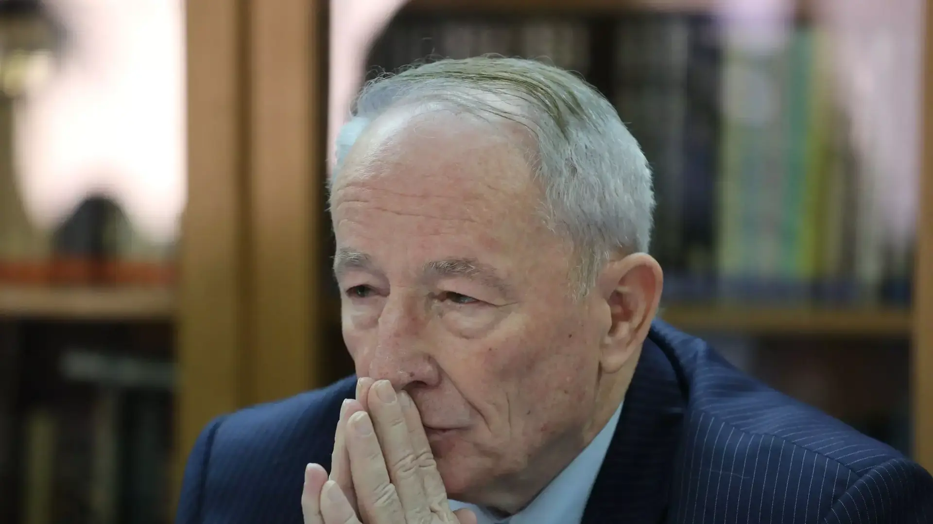 יהודה וינשטיין היועמ"ש בטקס חילופי פרקליט המדינה. דצמבר 2013