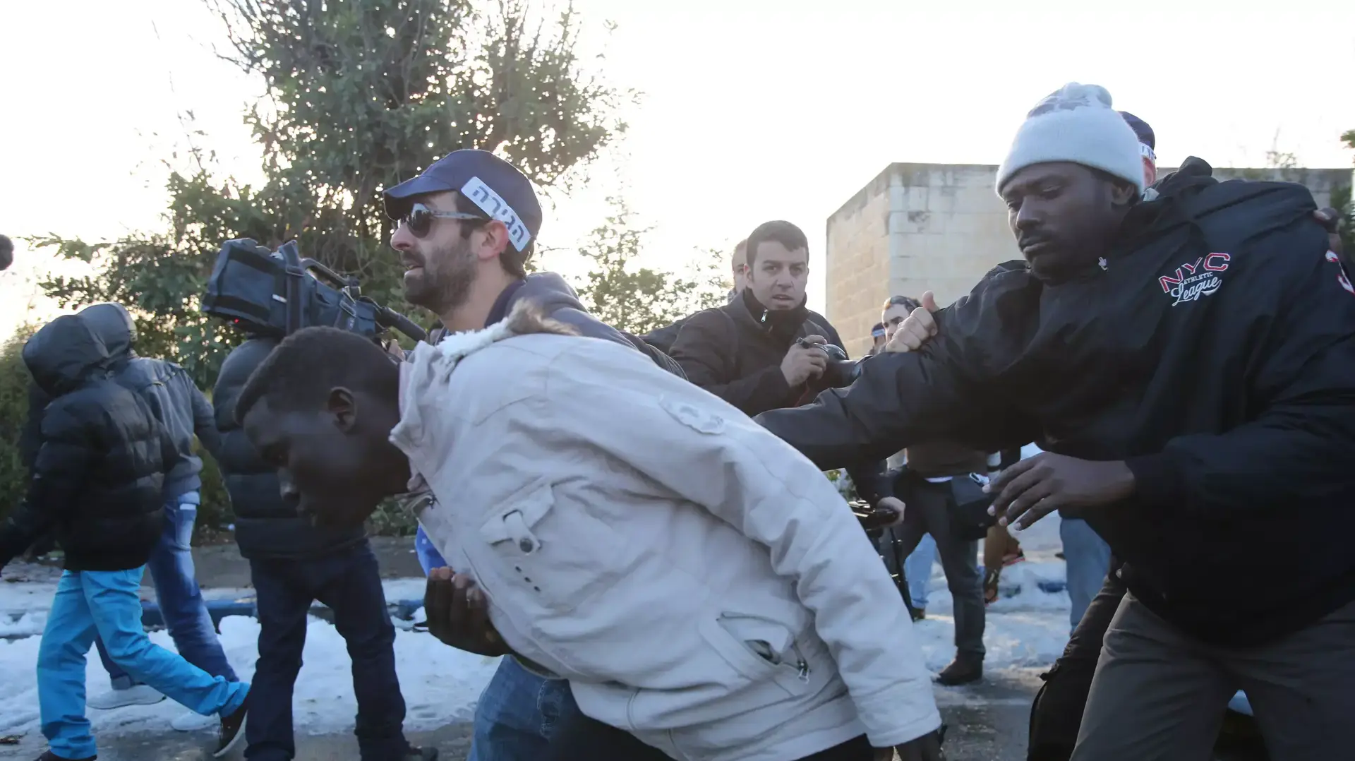 מעצרם של מבקשי מקלט שהפגינו בירושלים, 17 בדצמבר 2013