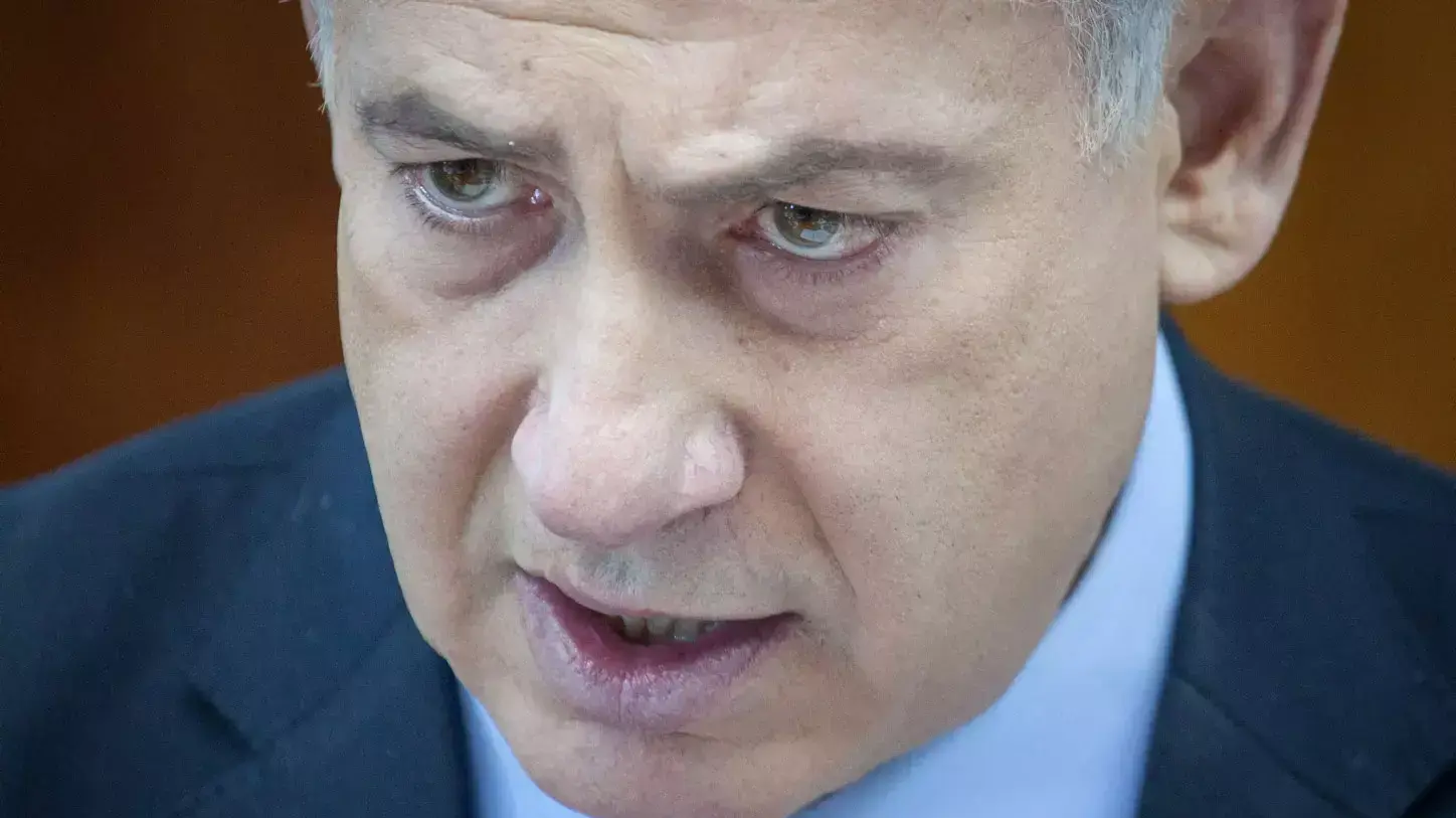 רוה"מ בנימין נתניהו בישיבת ממשלה, ינואר 2014
