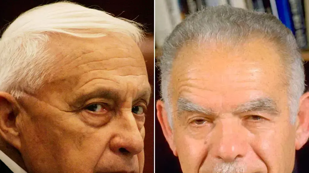 אריאל שרון ויצחק שמיר