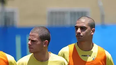 משה לוגסי, טל בן חיים, גל אלברמן שחקני מכבי תל אביב