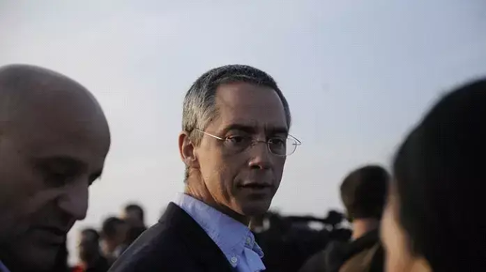 גלעד שרון בהלוויית אביו אריאל שרון, ינואר 2014
