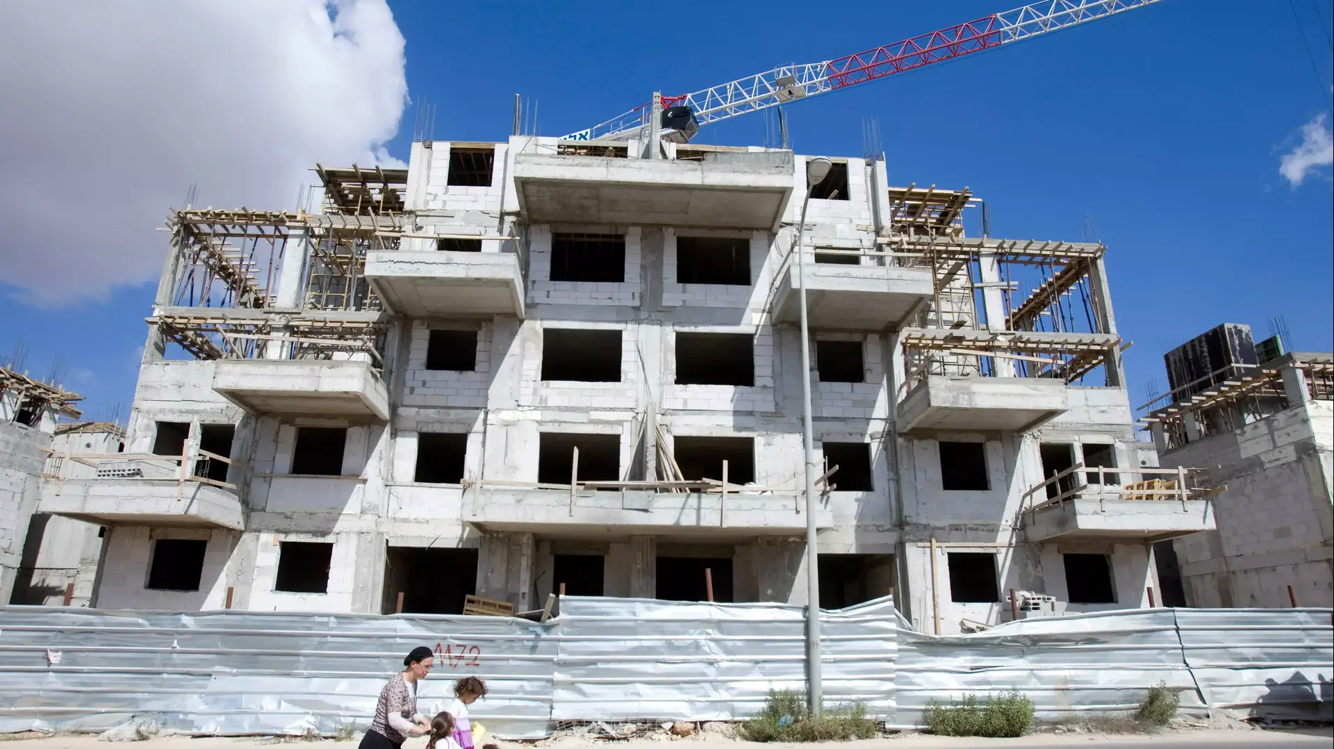 אתר בנייה במודיעין עלית, 2010
