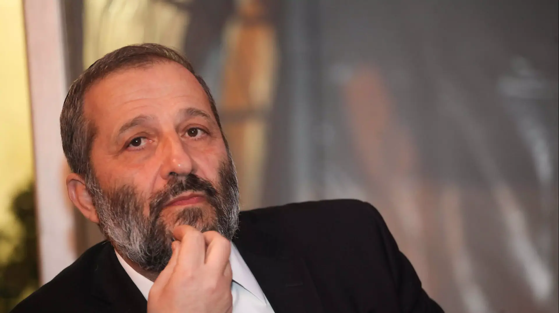 חברי כנסת הגיעו למאהל המאבק בבית החולים הדסה עין כרם, ינואר 2014
