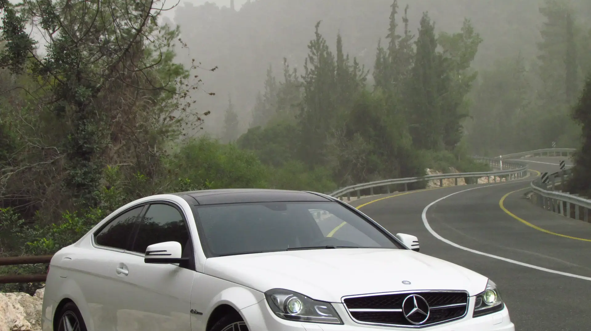 מבחן מרצדס C63 AMG קופה