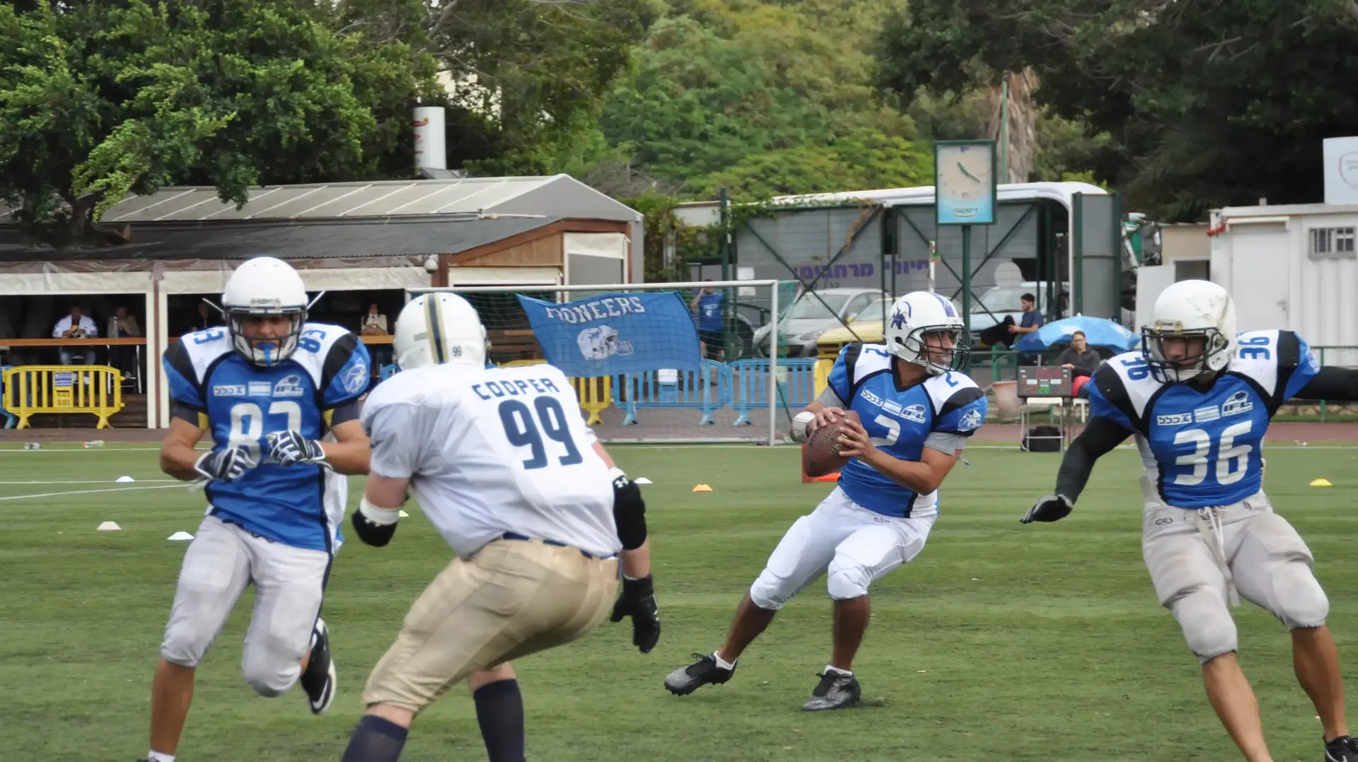 תל אביב פיונירס מול ירושלים ליונס פוטבול ישראלי