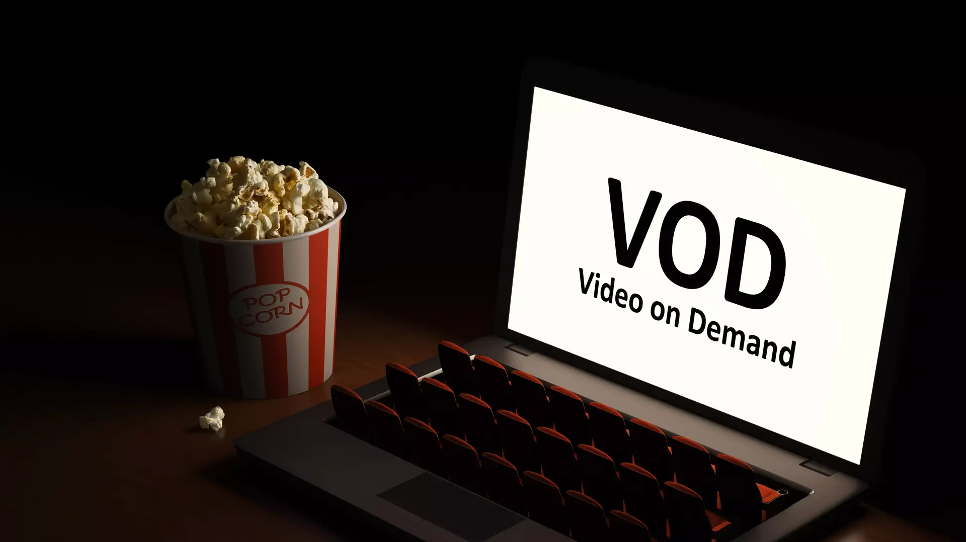 פופקורן VOD