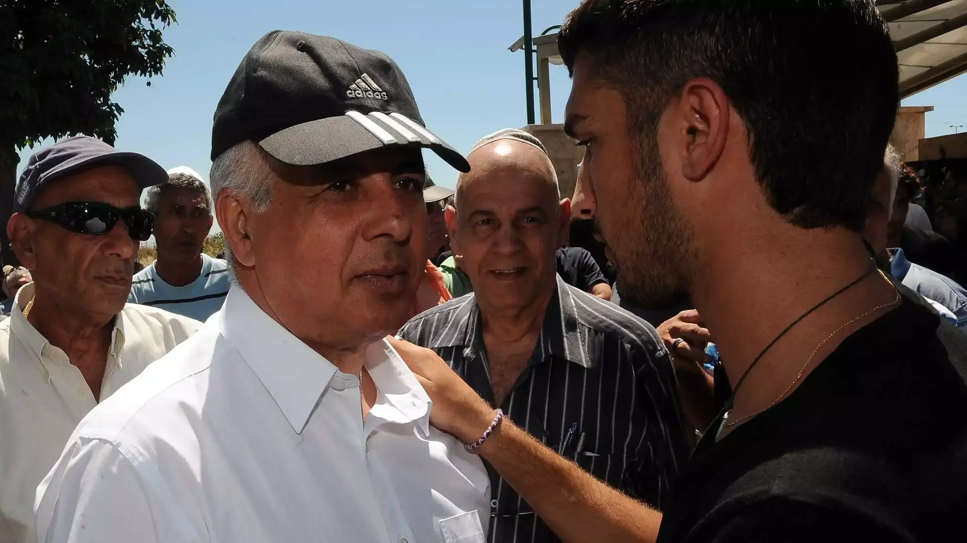 יו"ר ההתאחדות אבי לוזון בהלוויית לופא קדוש ז"ל