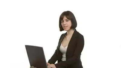 אישה עובדת