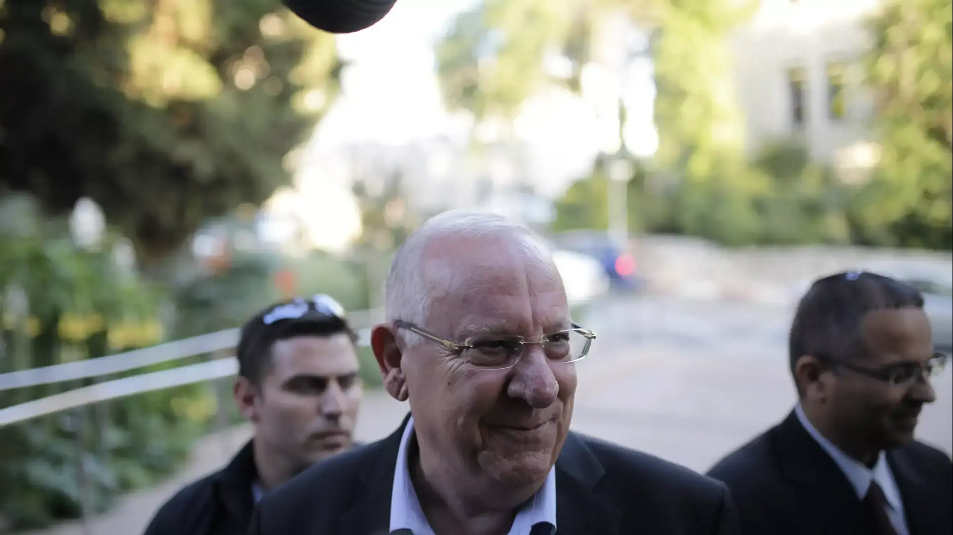 ראובן ריבלין בכנס חברים באוניברסיטה העברית, קמפוס גבעת רם