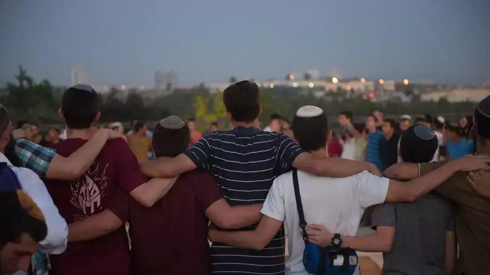 הלווית הנערים בבית העלמין במודיעין, יוני 2014 הלווית הנערים בבית העלמין במודיעין, יוני 2014