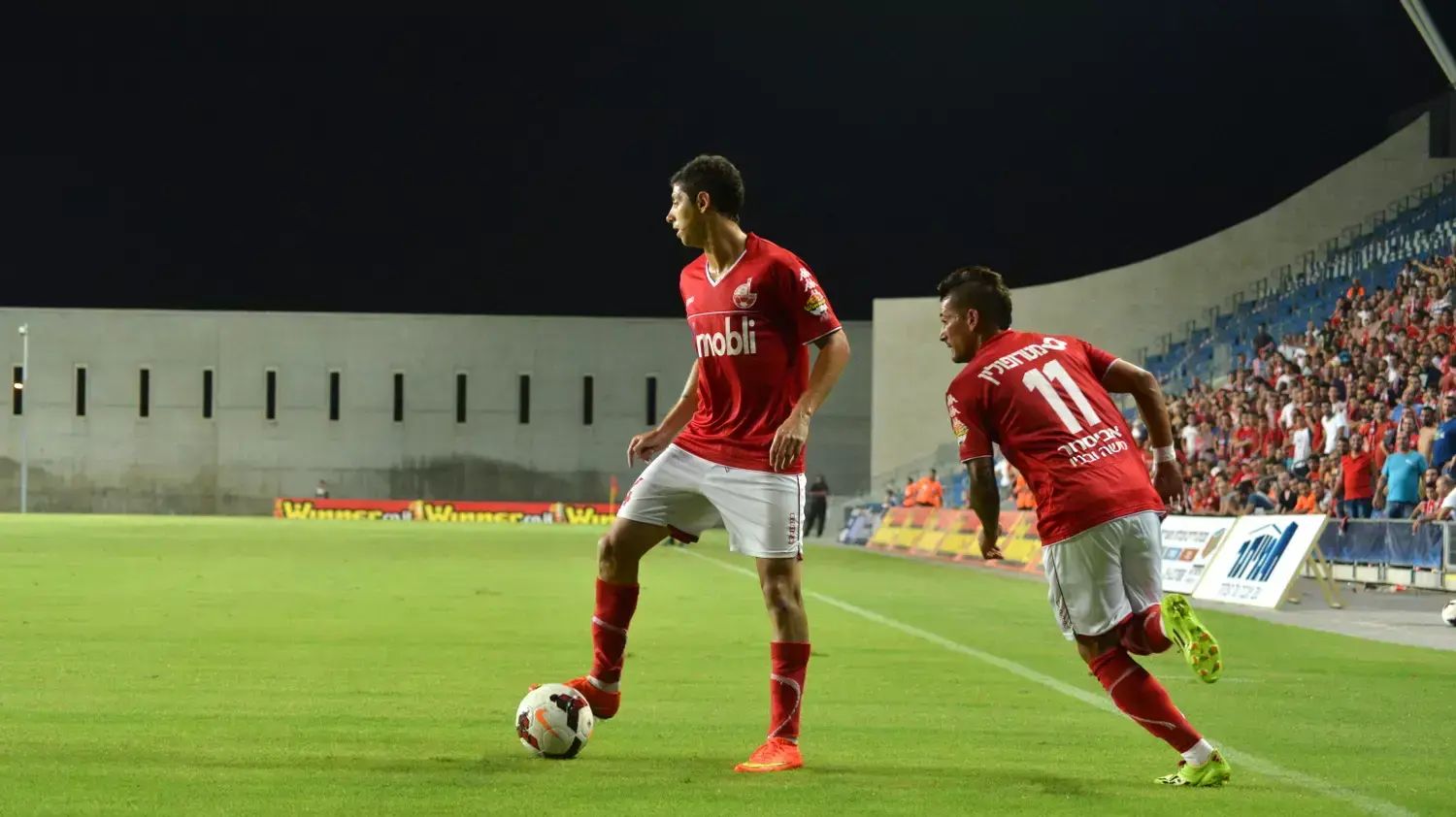 מאור מליקסון עם מאור בוזגלו הפועל באר שבע