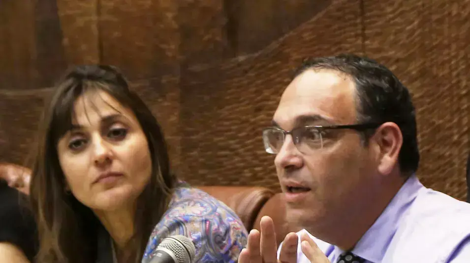 שר החינוך, הרב שי פירון, ומנכ"לית משרד החינוך, מיכל כהן