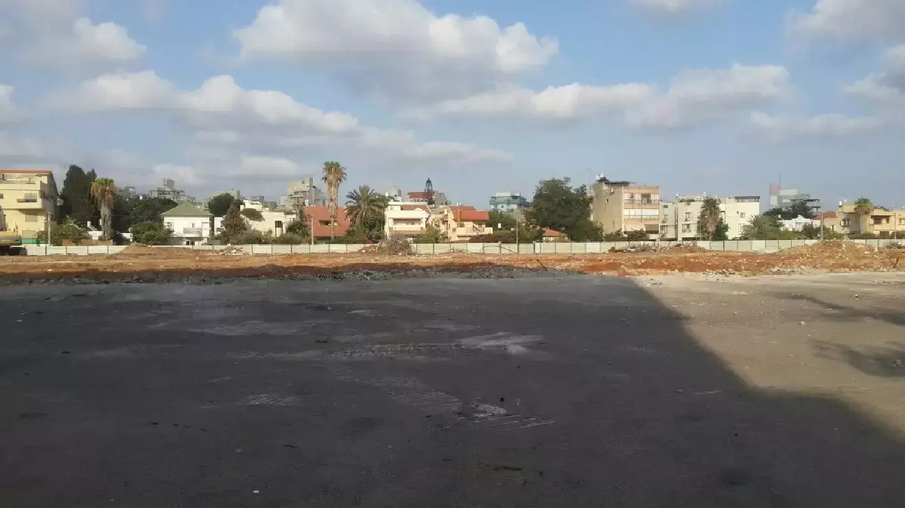 שיטוח אצטדיון הקופסה בנתניה