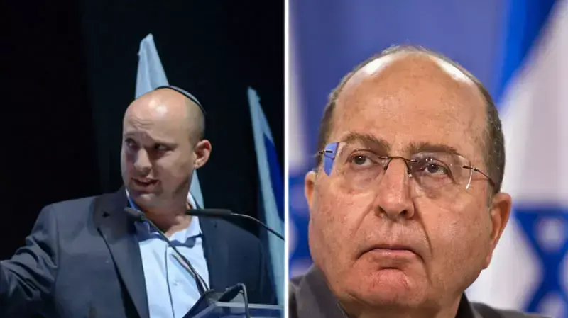 משה בוגי יעלון ונפתלי בנט.